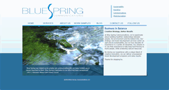 Desktop Screenshot of blue-spring.com